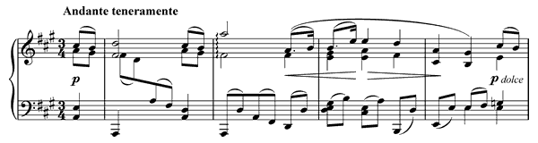 Intermezzo Op. 118 No. 2 in A Major by Brahms piano sheet music