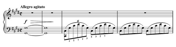 Fantaisie-Impromptu Op. 66 in C-sharp Minor by Chopin piano sheet music