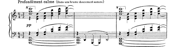 La cathédrale engloutie by Debussy piano sheet music