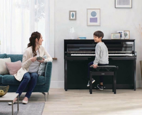 The sound of digital piano vs acoustic piano is different